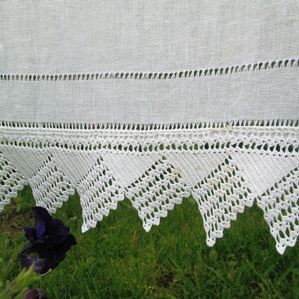 Irish Lace Curtains Etsy