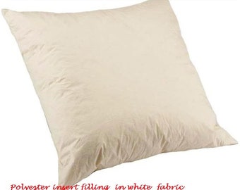 ADD an INSERT (polyester) to your decorative cushions