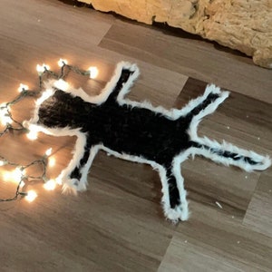 DIY Christmas Vacation  Fried Cat Rug + Lights |  Gag Gift | Best Selling Christmas Decor | Cousin Eddie Fried Pussycat | Christmas Movies