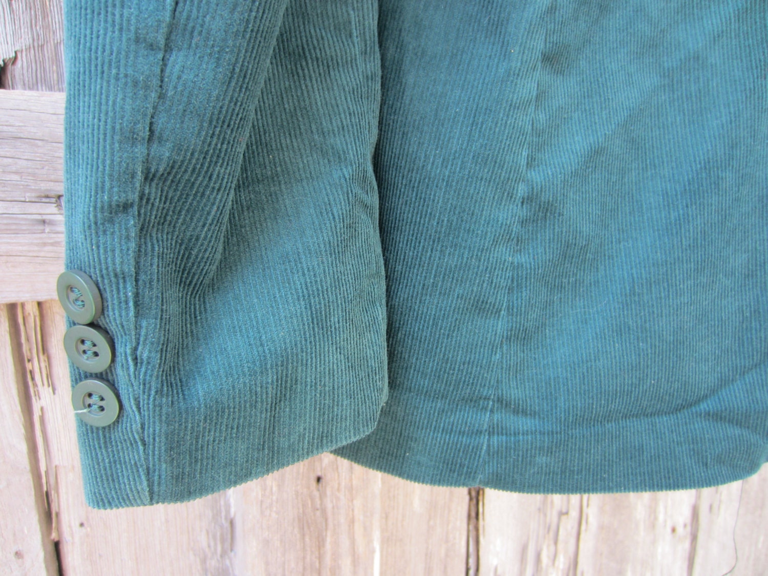 70s/80s Green Corduroy Sport Coat by Spatz Men's L // Etsy
