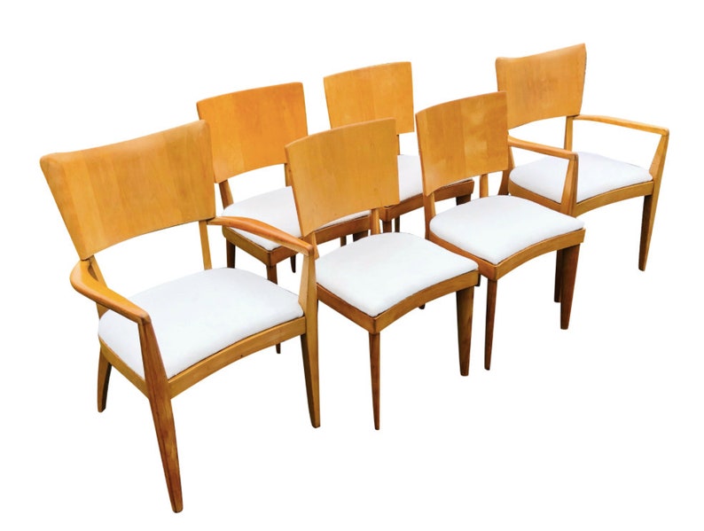 Heywood Wakefield Sting Ray Dining Chairs 1950 S