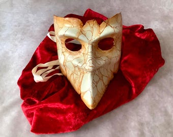 Maschera Veneziana Bauta per Uomo - Maschera Tradizionale, Storica