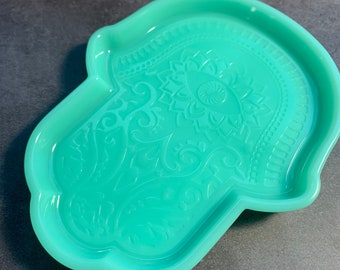Hamsa trinket tray/handmade/gift