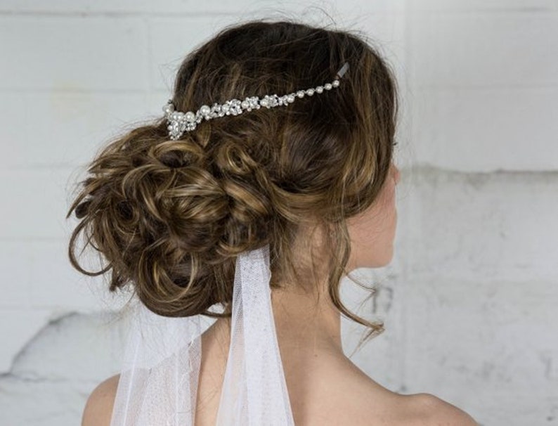 Wedding Hair Comb Pearl Bridal Headpiece Crystal Hair Piece Boho beach Wedding Hair Accessories
