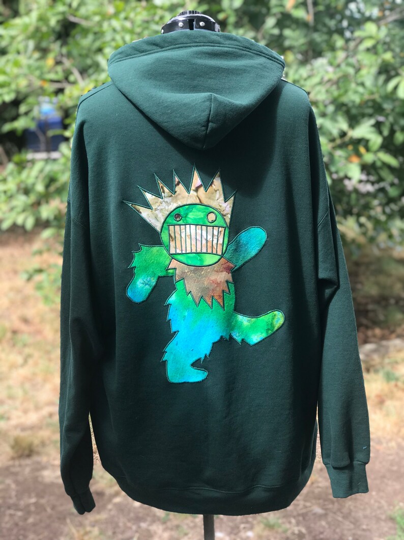 Custom Ween Inspired Unisex Hoodie Zip Stitched Patchwork Etsy