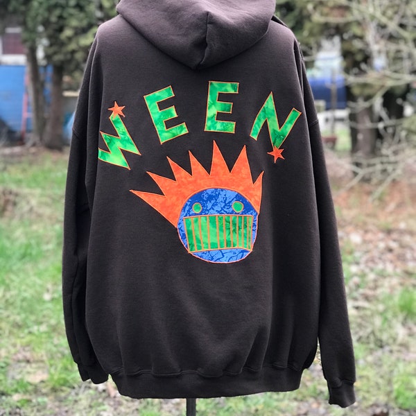 Patchwork Hoodie Etsy