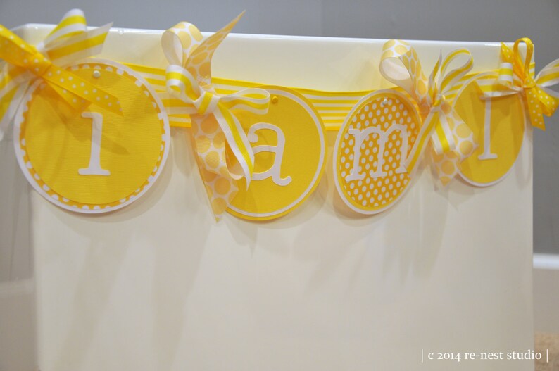 little miss sunshine first birthday high chair banner/cake image 0