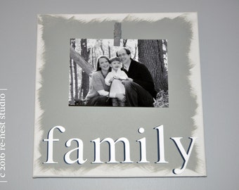 family photo canvas - gallery wall/family canvas/photo canvas/housewarming/new home gift/anniversary gift/keepsake canvas/family photo/frame
