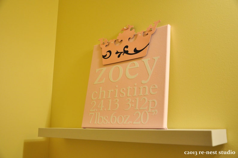 personalized special delivery wall art  baby shower/baby image 4