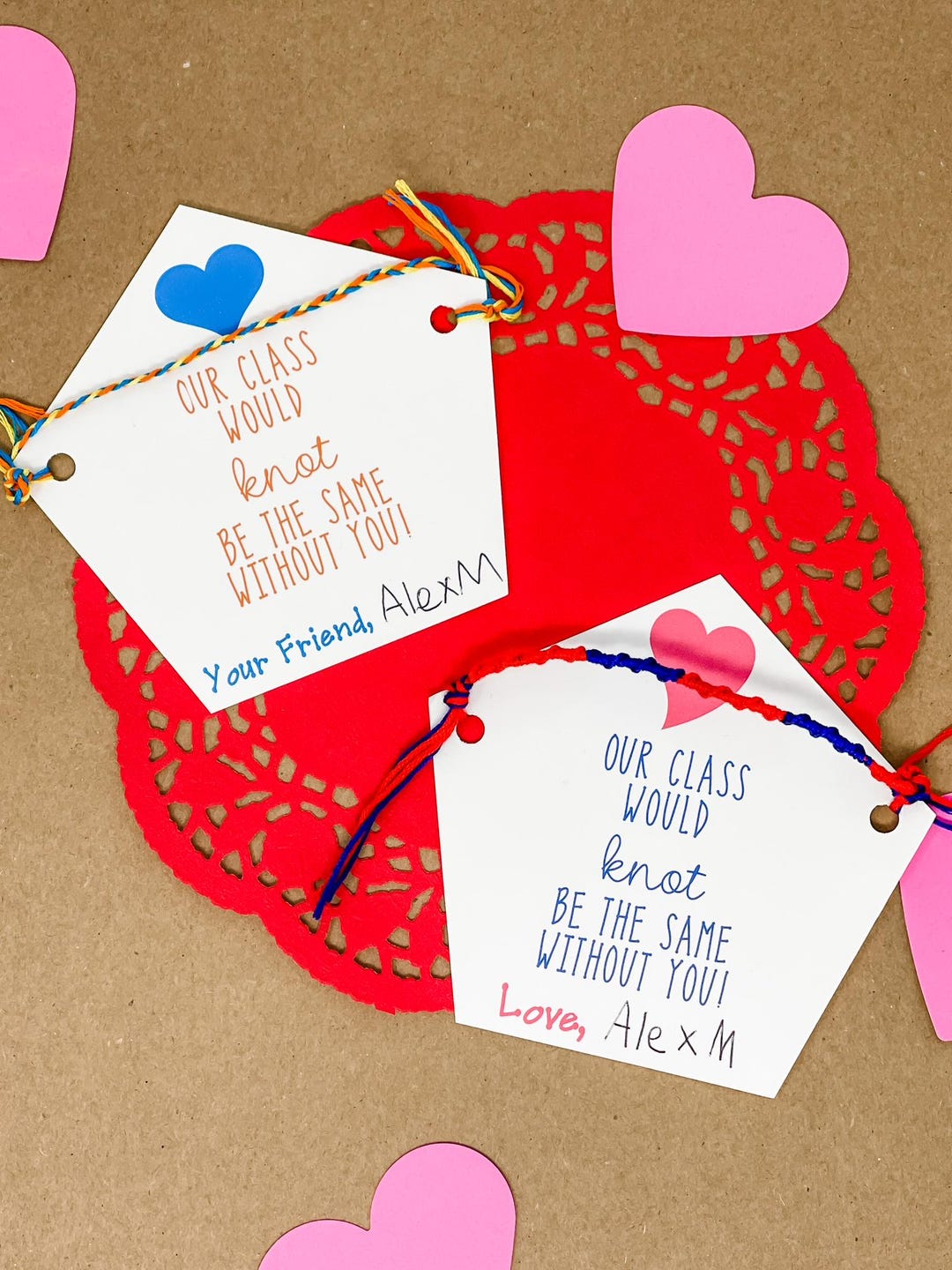Our Class Would Knot Be the Same Without You Valentine Cards ...