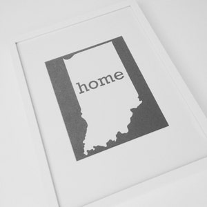home state framed print perfect for housewarming gift image 3
