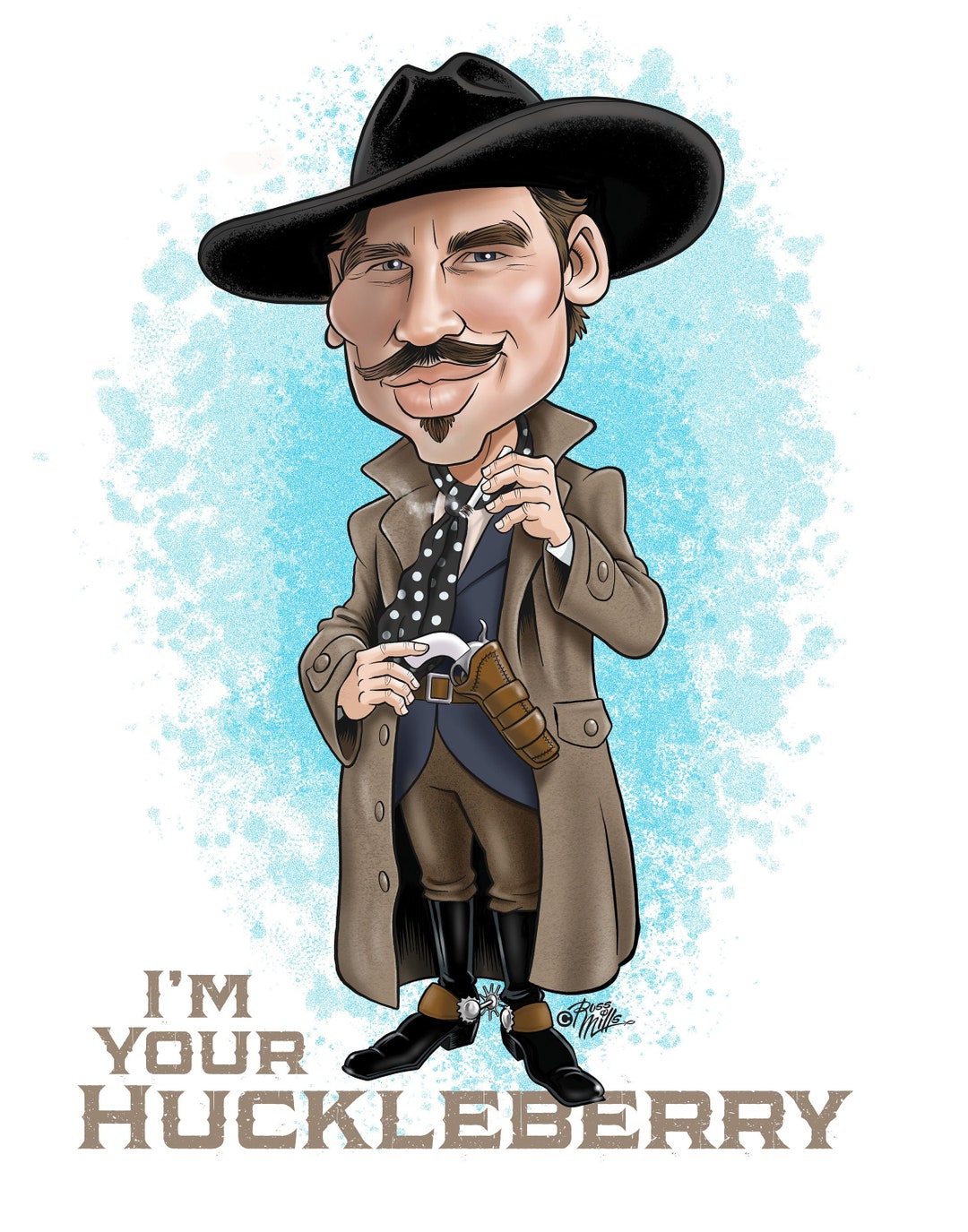 I'm Your Huckleberry 14 X 11 Art Print - Etsy