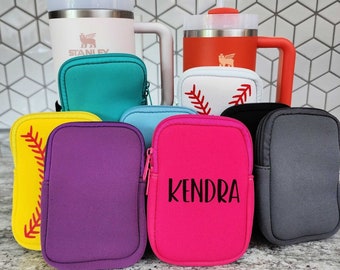 Personalized Tumbler Belt Bag | Water bottle Pouch | Free Shipping