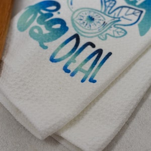 Funny Kitchen Towel I'm A Fig Deal Microfiber Towel Housewarming Gift Bridal Shower Gift Hostess Gift image 3