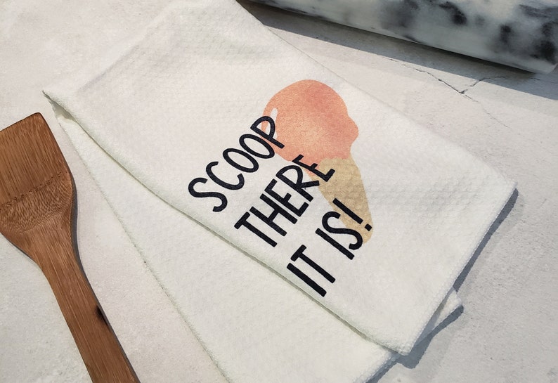 Funny Kitchen Towel Dessert Puns Punny Dessert Towels Microfiber Towel Housewarming Gift Bridal Shower Gift Hostess Gift image 8