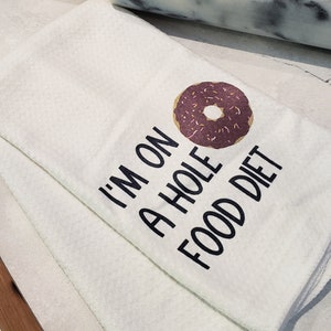 Funny Kitchen Towel Dessert Puns Punny Dessert Towels Microfiber Towel Housewarming Gift Bridal Shower Gift Hostess Gift image 7