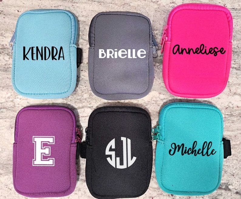 Personalized Tumbler Pouch Water bottle Fanny Pack Unique Teen Gift Creative New Mom Gift Bild 7