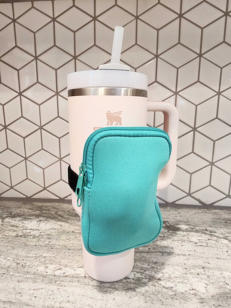 Personalized Tumbler Pouch Water bottle Fanny Pack Unique Teen Gift Creative New Mom Gift image 2