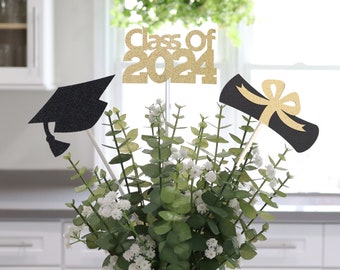 2024 Graduation Decoration, Class of 2024, Graduation Table Centerpieces, Graduation Party Decorations, 2024 Grad Decorations