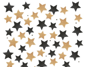 New Years Eve Star Confetti, New Years Party Decorations, Happy New Year Star Table Confetti, New Years Decoration