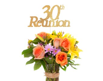 Items Similar To Class Of 1988 Table Decoration 30th Class