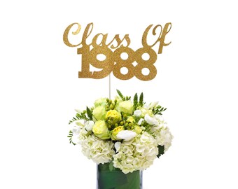 1968 Class Reunion Centerpiece Stick 50th Class Reunion Table Etsy