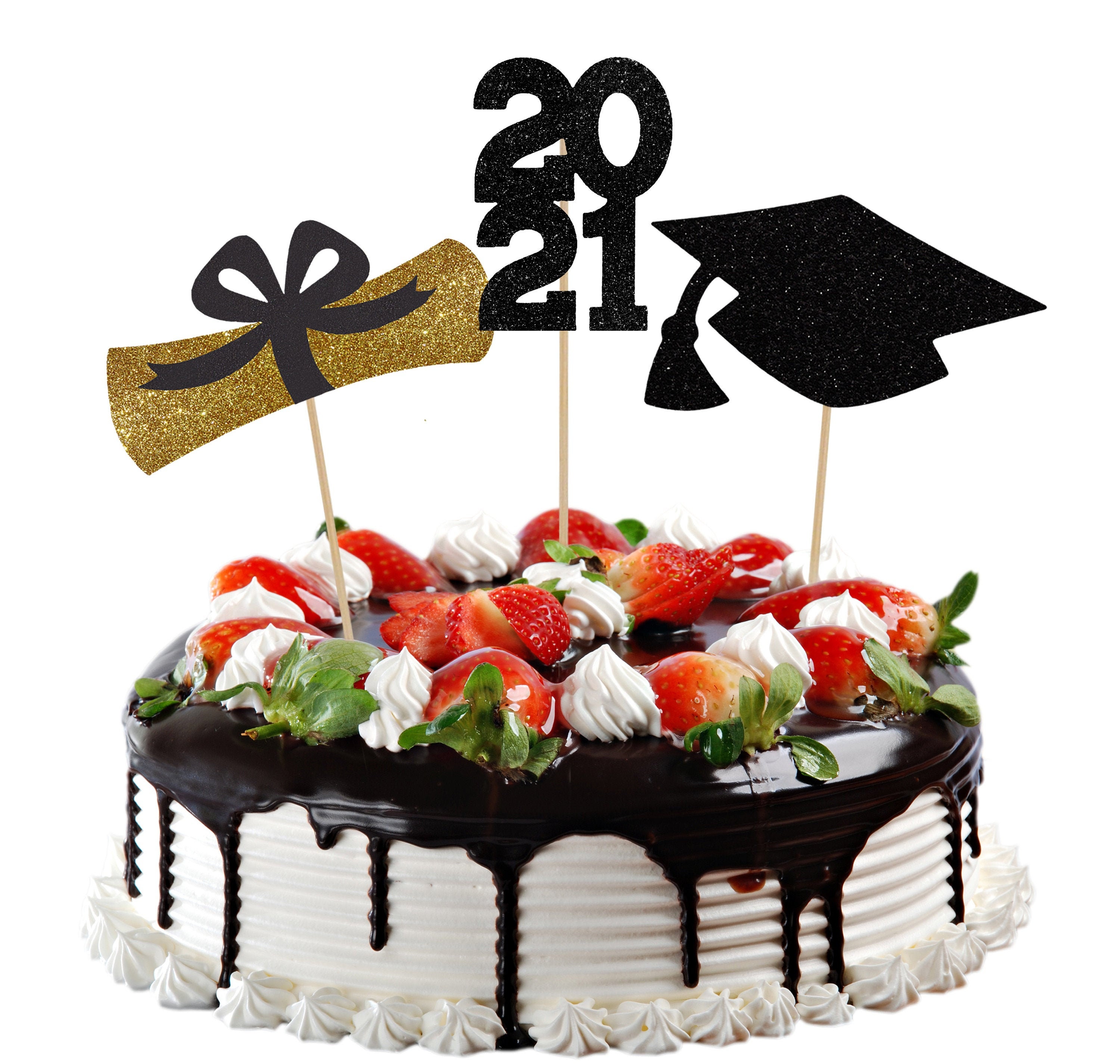 Graduation Cake Toppers and Decorations 2021 Graduation Party | Etsy