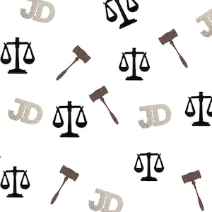 Law School Confetti, Law School Graduation Decorations, New Lawyer Graduation Party Decorations for Me