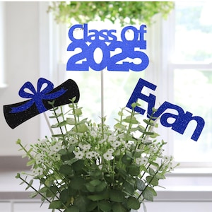 Graduation Centerpieces 2025, Grad Party Decor, Graduation Centerpiece Sticks, Grad Party 2025 Supplies, Grad Party Decorations