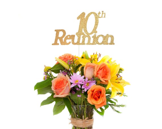 Class Reunion Decorations Class Of 2010 High School Reunion Etsy