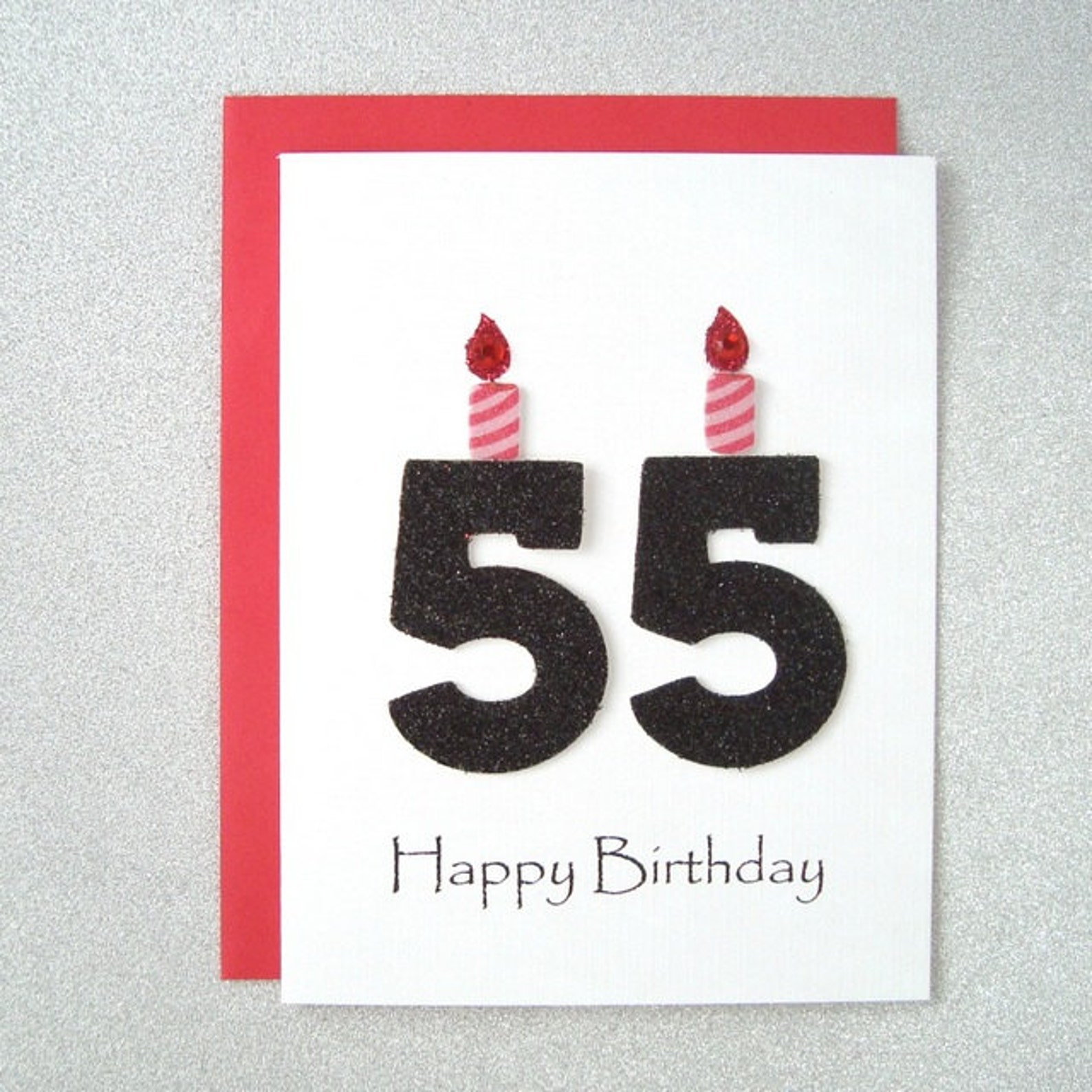 Открытка 51 год. Happy bday 55. Happy Fifty Fifth Birthday.