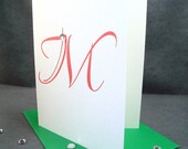 Initial Note Card, Personalized Note Card, Custom Note Cards, Stationary, Stationery, Personalized Notes, Initial Note Cards, Stationery Set