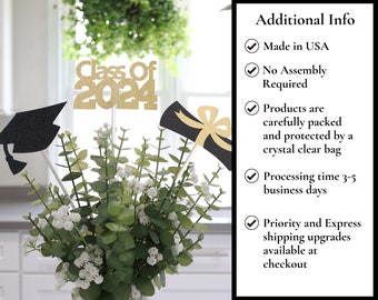 Treasures Gifted Green 2024 Graduation Decorations - Serves 16 - Ultimate  Set Green Graduation Decorations - Graduation Decorations Class of 2024 