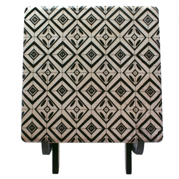 Black and White Tile Etsy