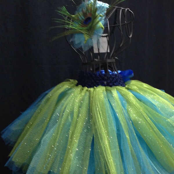 Peacock Tutu Costume