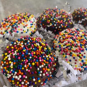 Happy Birthday Chocolate Dipped Oreos