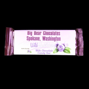 Huckleberry Chocolate Bar