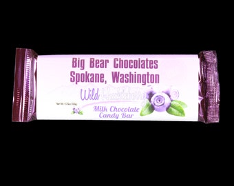 Huckleberry Chocolate Bar