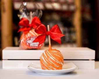 Orange Dream Caramel Apple