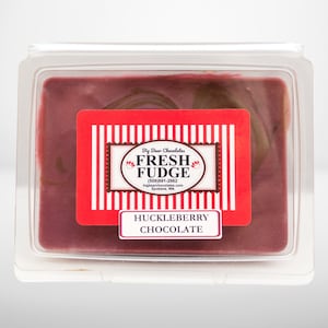 3/4 lb. Huckleberry Chocolate Fudge