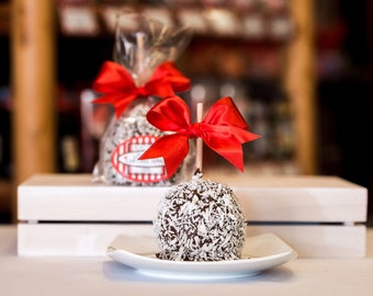 Dark Chocolate Coconut Gourmet Chocolate Caramel Apple