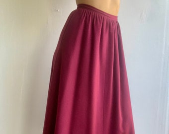 70's Saint Laurent High Waisted Skirt