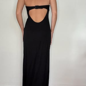 bec and bridge clover mini dress black Cowl Neck Halter Gown – BCBGMAXAZRIA main image 1