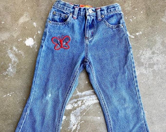 Youth 5 Butterfly 90's Flare Denim