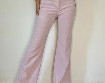Vintage Chloé Pink Cloud Flare-broek