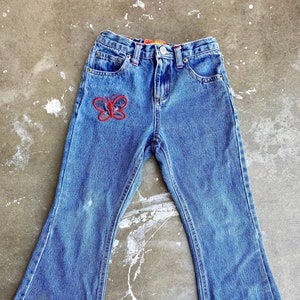 Youth 5 Butterfly 90's Flare Denim image 1