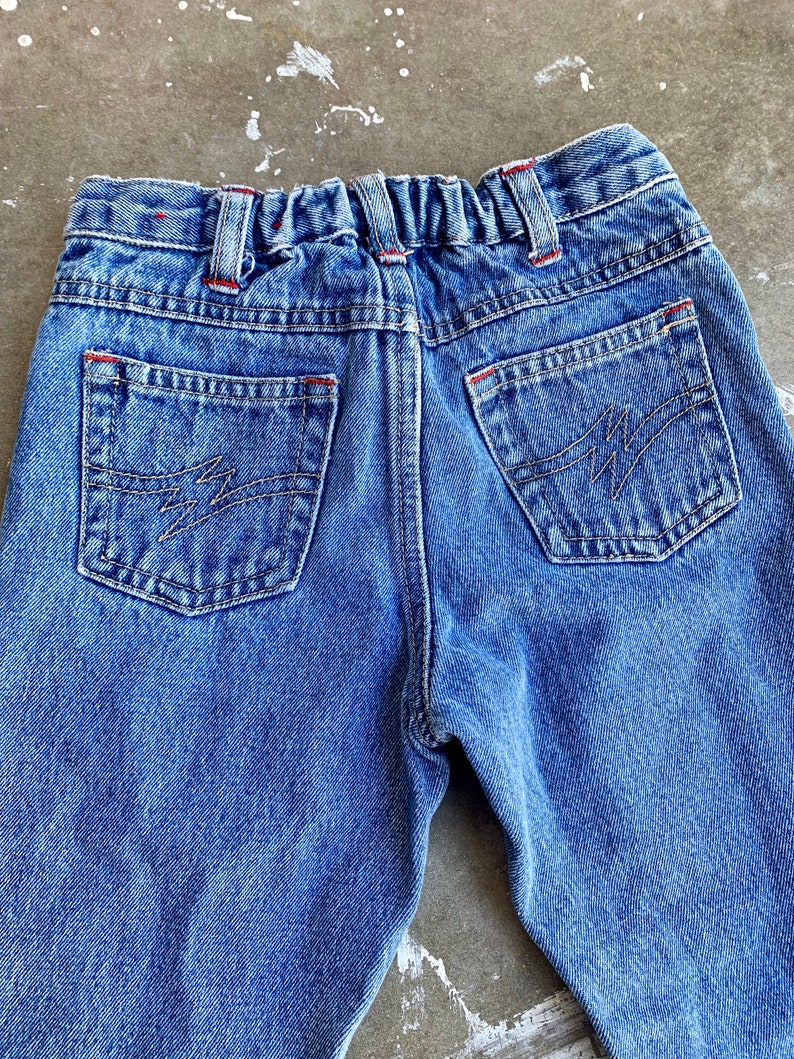 Youth 5 Butterfly 90's Flare Denim image 4