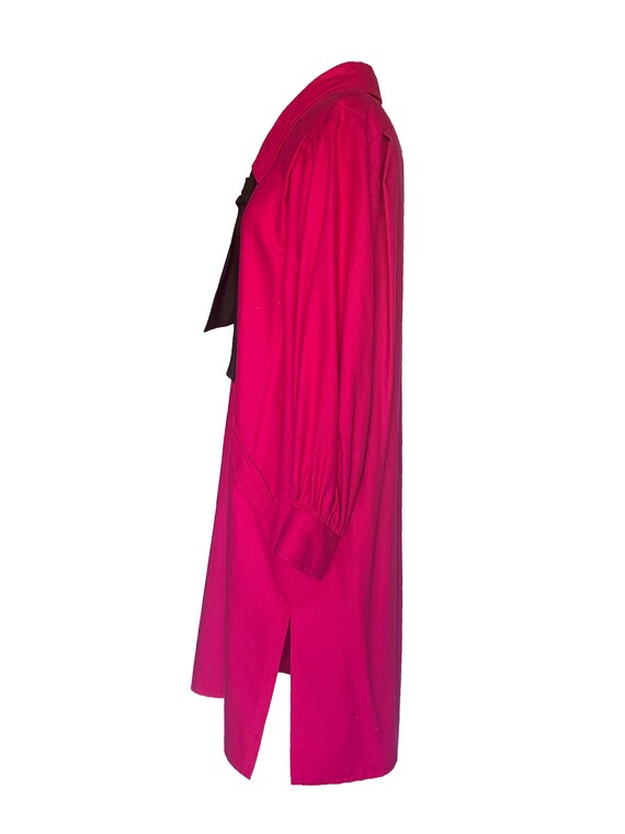 70's YSL Magenta Dress - image 3