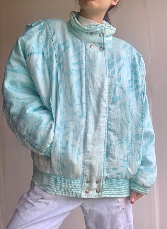 Belfe Italy Blue Vintage Ski Jacket - Etsy