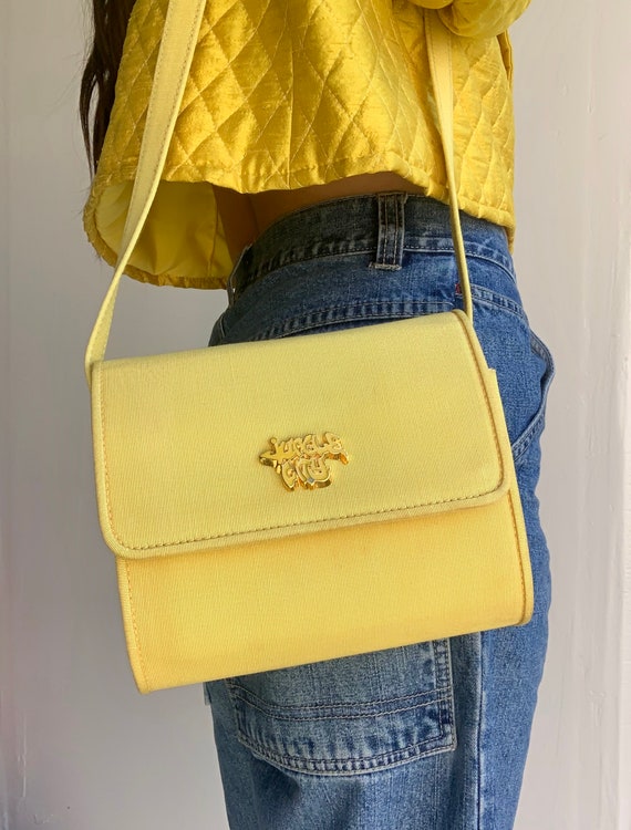 ESCADA Jungle City Yellow Crossbody